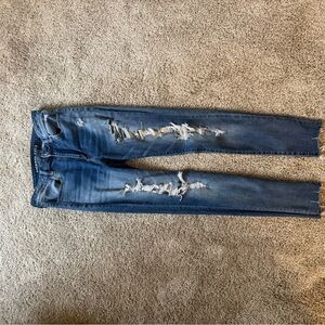 AE distressed skinny jeans